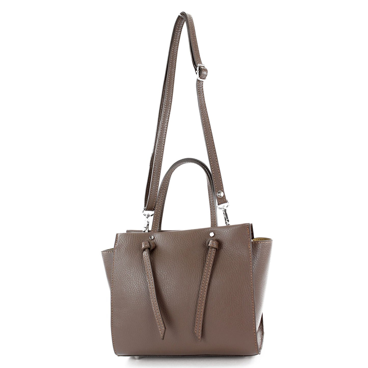 modamoda de T219 Damen Leder Henkeltasche Handtasche Schultertasche handmade in Italy