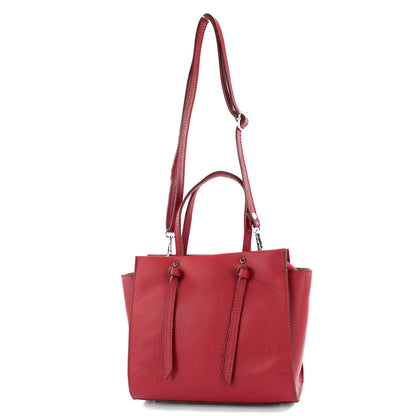 modamoda de T219 Damen Leder Henkeltasche Handtasche Schultertasche handmade in Italy