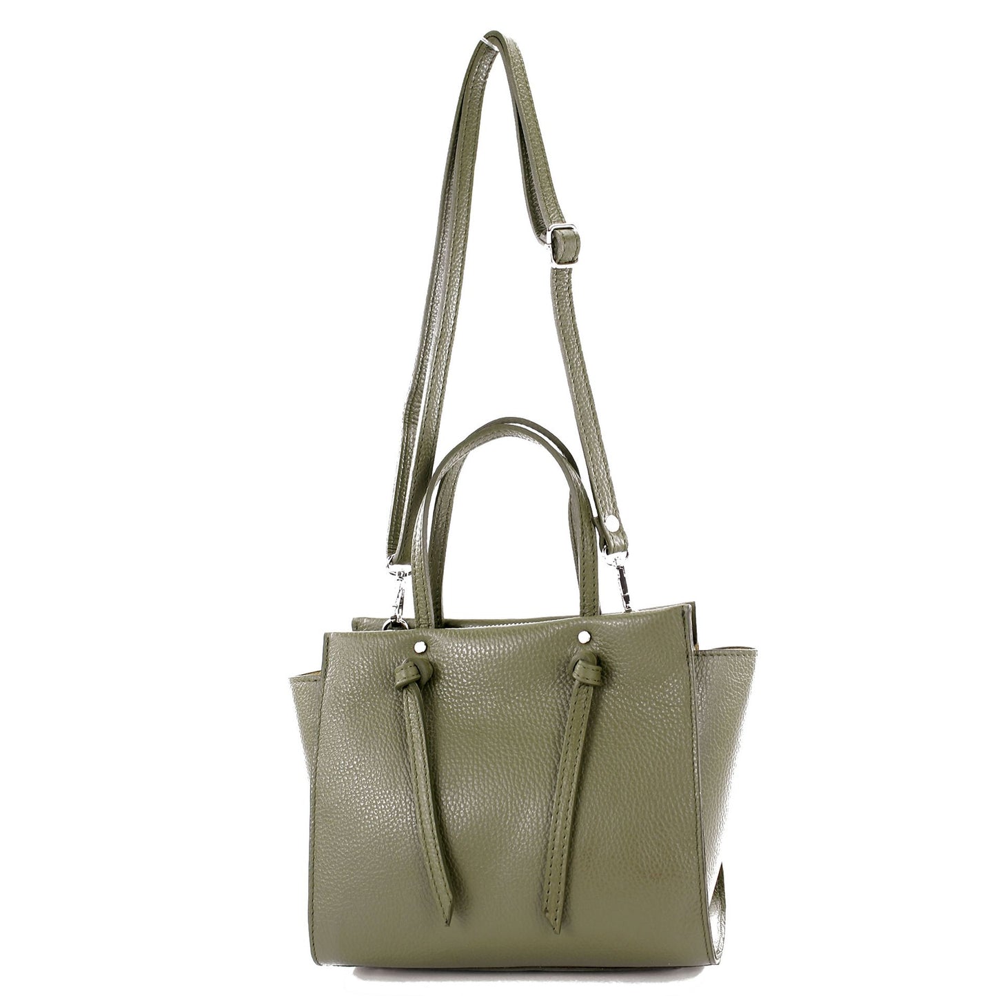 modamoda de T219 Damen Leder Henkeltasche Handtasche Schultertasche handmade in Italy
