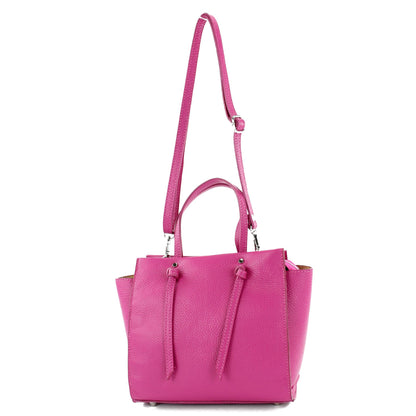 modamoda de T219 Damen Leder Henkeltasche Handtasche Schultertasche handmade in Italy