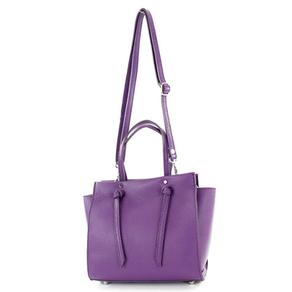 modamoda de T219 Damen Leder Henkeltasche Handtasche Schultertasche handmade in Italy