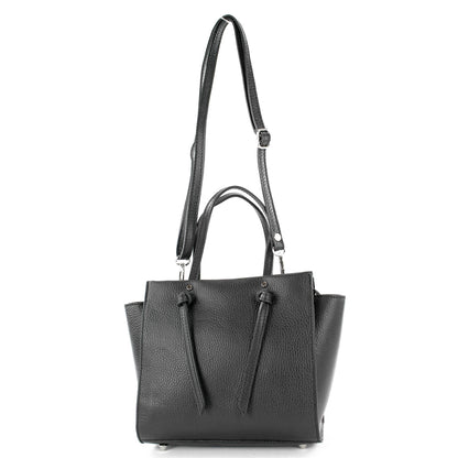 modamoda de T219 Damen Leder Henkeltasche Handtasche Schultertasche handmade in Italy