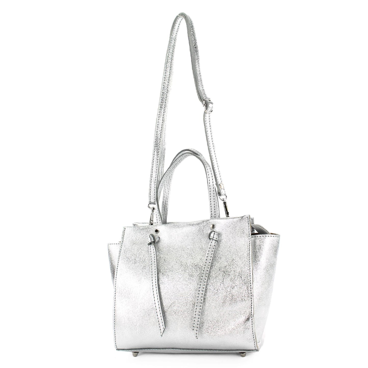 modamoda de T219 Damen Leder Henkeltasche Handtasche Schultertasche handmade in Italy