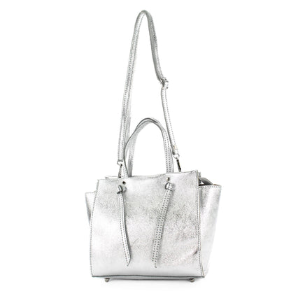 modamoda de T219 Damen Leder Henkeltasche Handtasche Schultertasche handmade in Italy