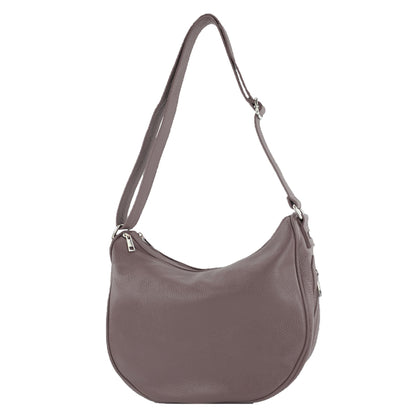 modamoda de T222 Damen Leder Umhängetasche Schultertasche handmade in Italy