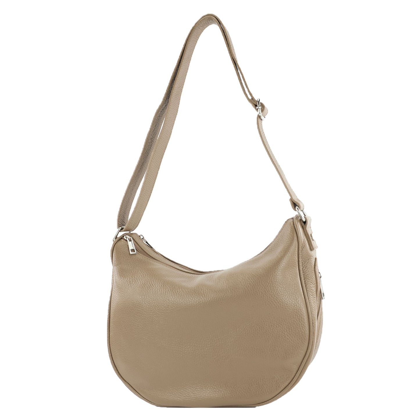 modamoda de T222 Damen Leder Umhängetasche Schultertasche handmade in Italy