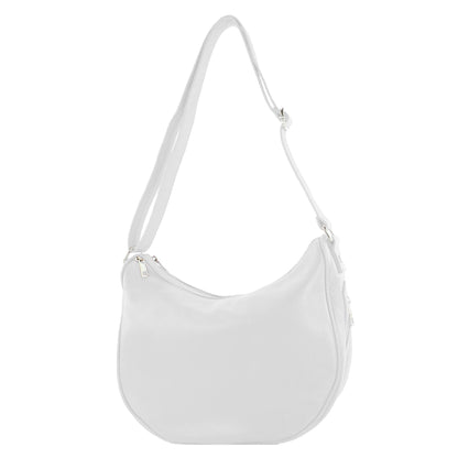 modamoda de T222 Damen Leder Umhängetasche Schultertasche handmade in Italy