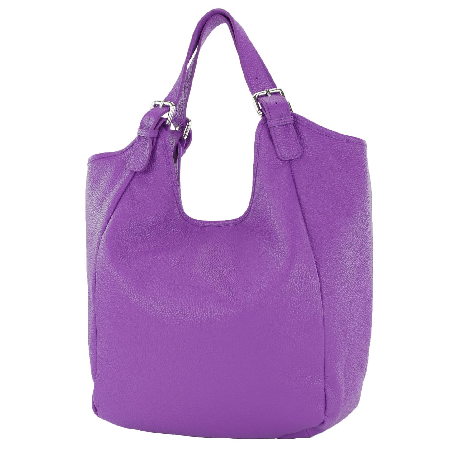 modamoda de T227  Damen Shopper Schultertasche Leder Large handmade in Italy