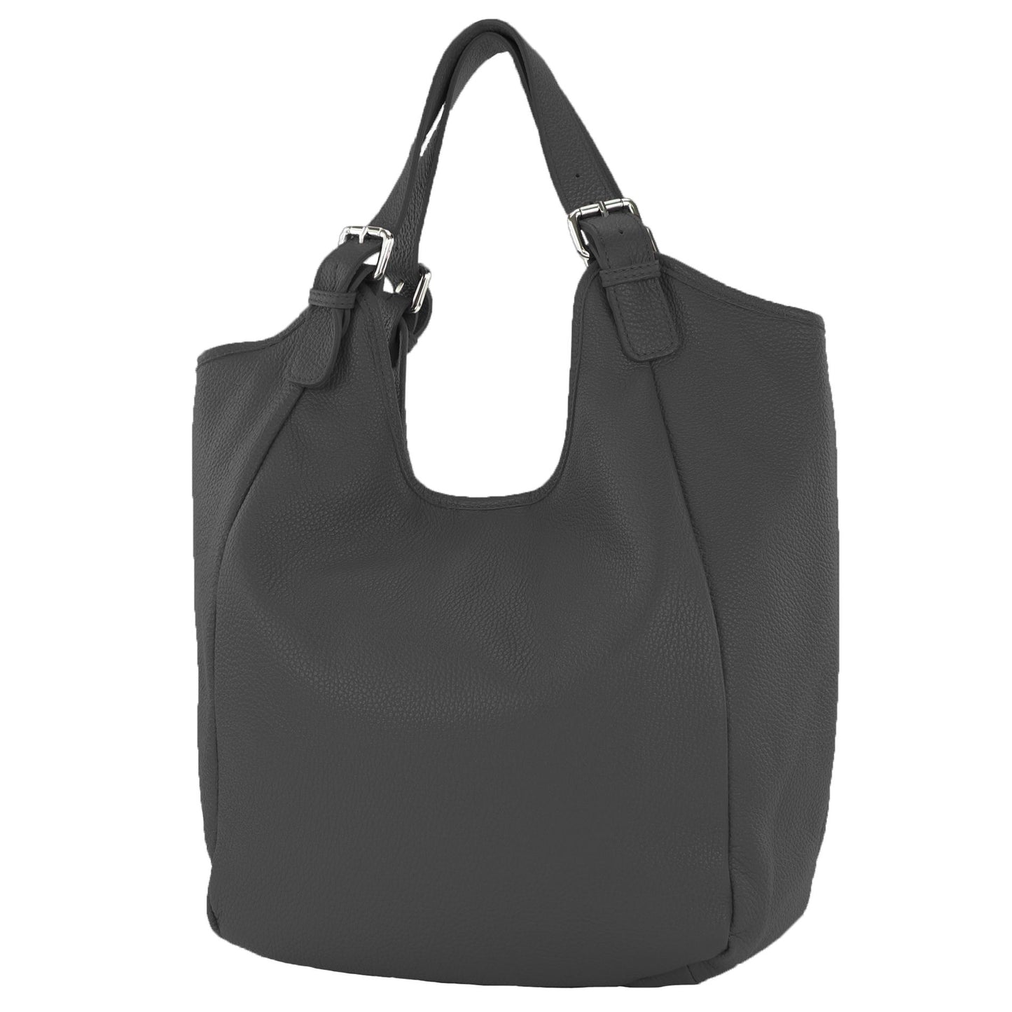 modamoda de T227  Damen Shopper Schultertasche Leder Large handmade in Italy