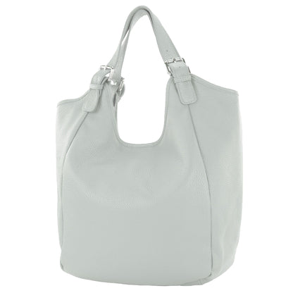 modamoda de T227  Damen Shopper Schultertasche Leder Large handmade in Italy