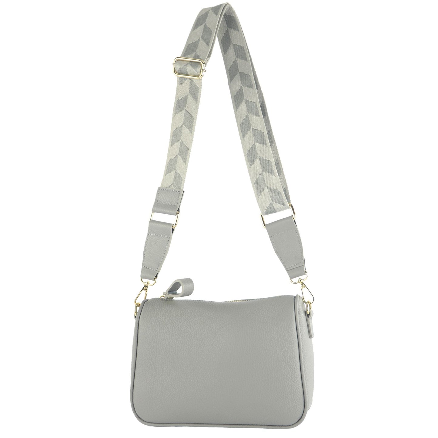 modamoda de T230 Damen Leder Umhängetasche Schultertasche handmade in Italy