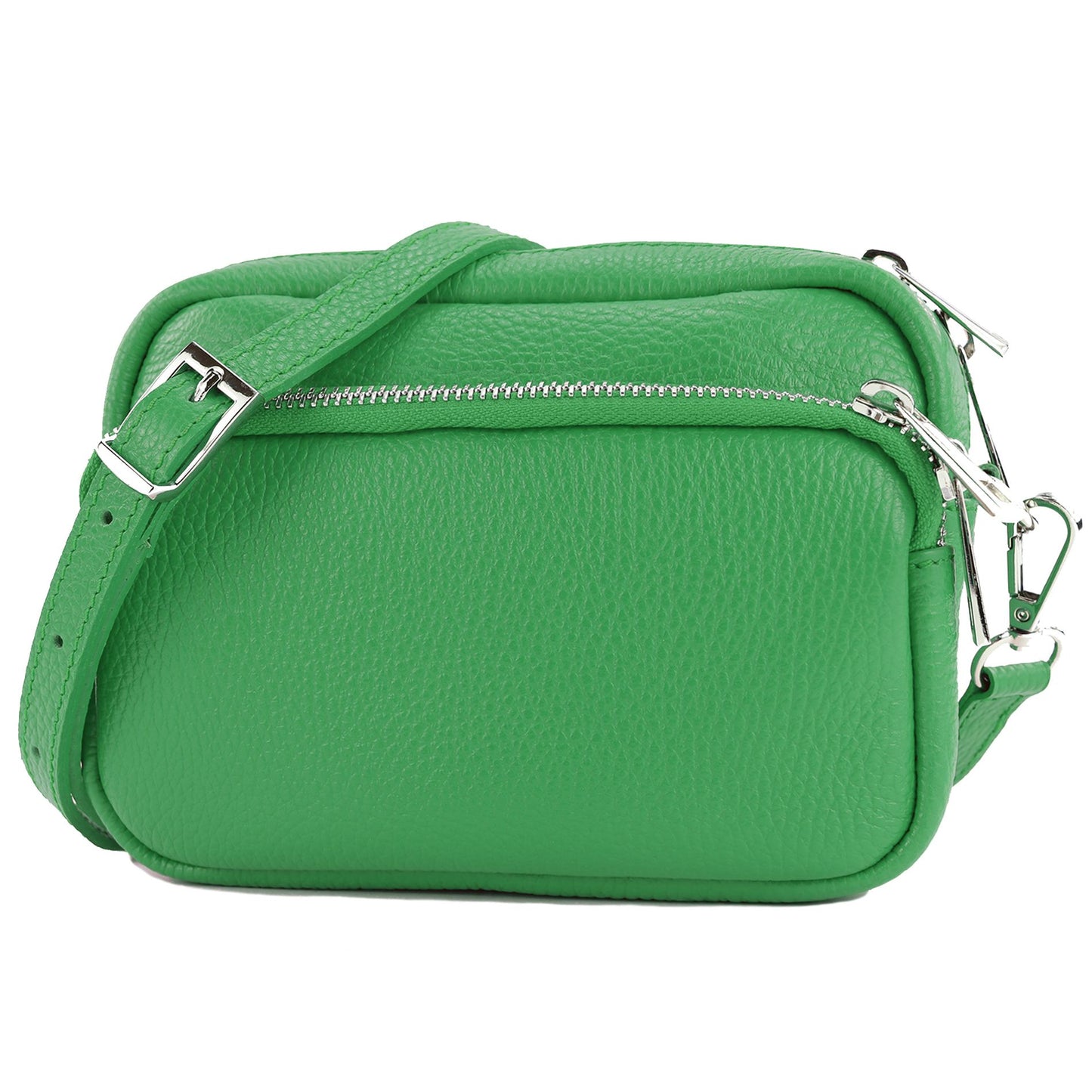 modamoda de - T231 - ital. Umhängetasche Klein Small aus Leder