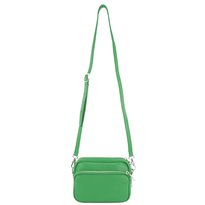 modamoda de - T231 - ital. Umhängetasche Klein Small aus Leder