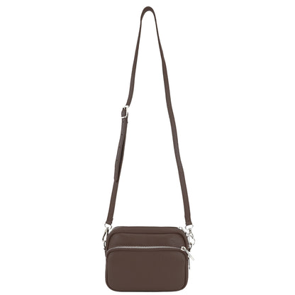 modamoda de - T231 - ital. Umhängetasche Klein Small aus Leder