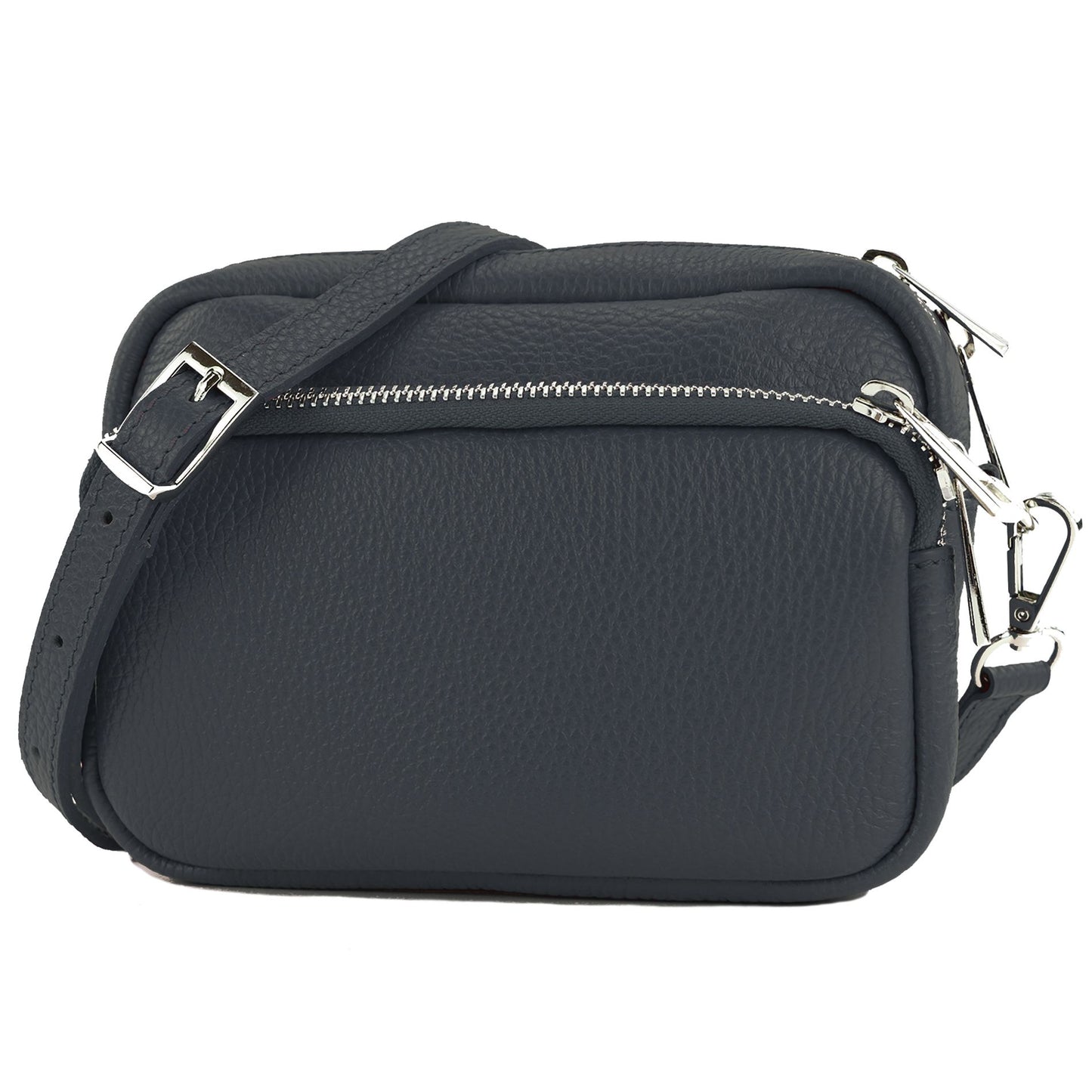 modamoda de - T231 - ital. Umhängetasche Klein Small aus Leder