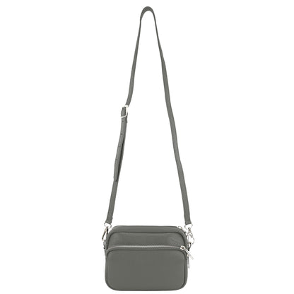 modamoda de - T231 - ital. Umhängetasche Klein Small aus Leder