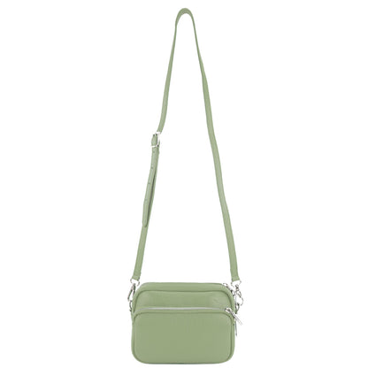 modamoda de - T231 - ital. Umhängetasche Klein Small aus Leder