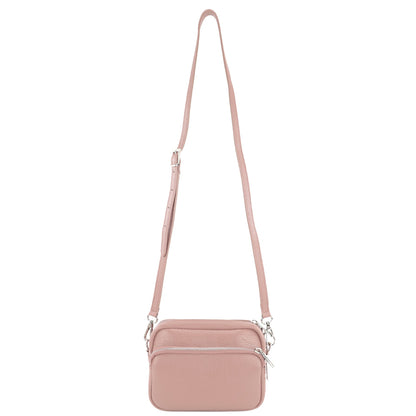 modamoda de - T231 - ital. Umhängetasche Klein Small aus Leder