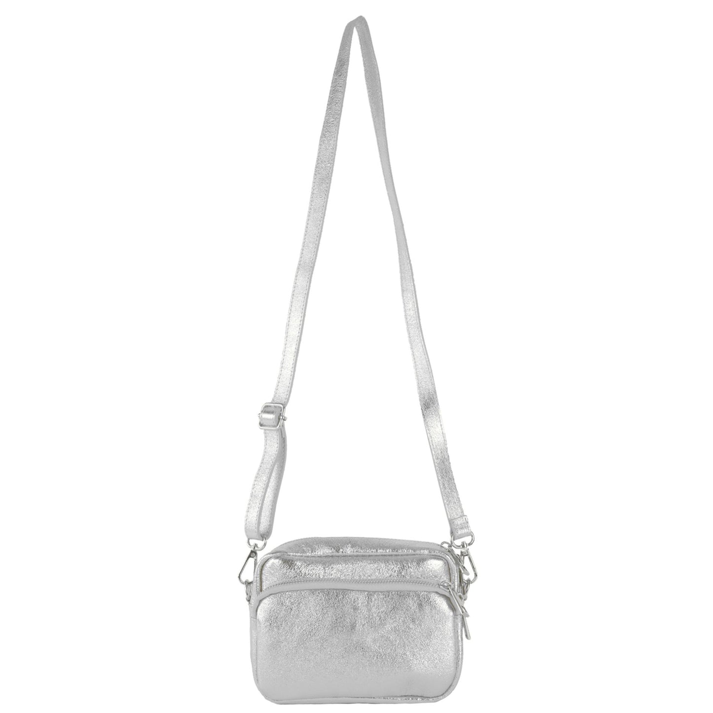 modamoda de - T231 - ital. Umhängetasche Klein Small aus Leder