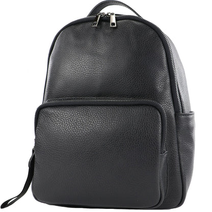 modamoda de - T234 - Damen Rucksack Tasche ital. Echtleder
