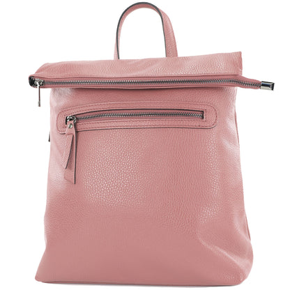 modamoda de - T235 - Damen Rucksack Tasche ital. Echtleder