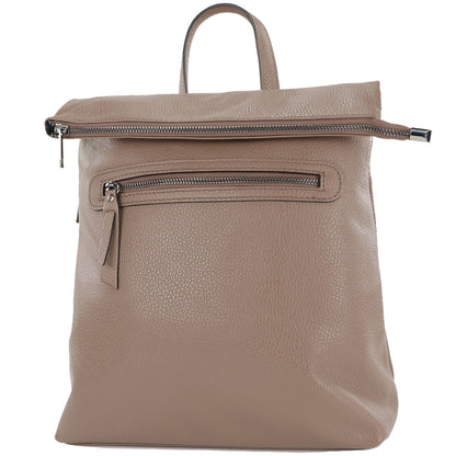 modamoda de - T235 - Damen Rucksack Tasche ital. Echtleder