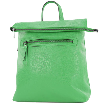 modamoda de - T235 - Damen Rucksack Tasche ital. Echtleder