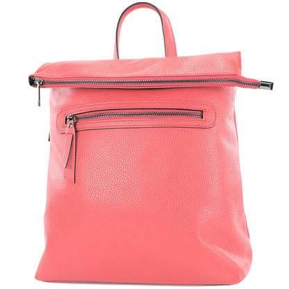 modamoda de - T235 - Damen Rucksack Tasche ital. Echtleder