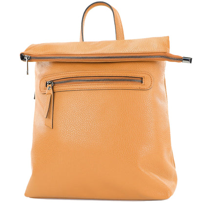 modamoda de - T235 - Damen Rucksack Tasche ital. Echtleder