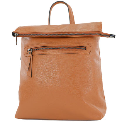 modamoda de - T235 - Damen Rucksack Tasche ital. Echtleder