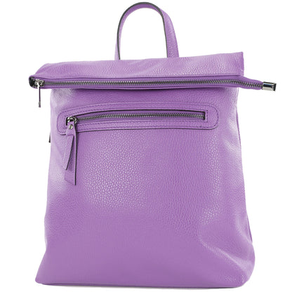 modamoda de - T235 - Damen Rucksack Tasche ital. Echtleder