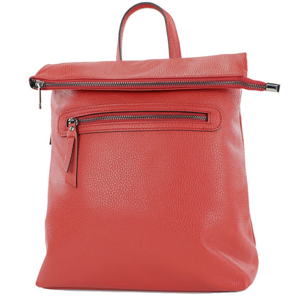 modamoda de - T235 - Damen Rucksack Tasche ital. Echtleder
