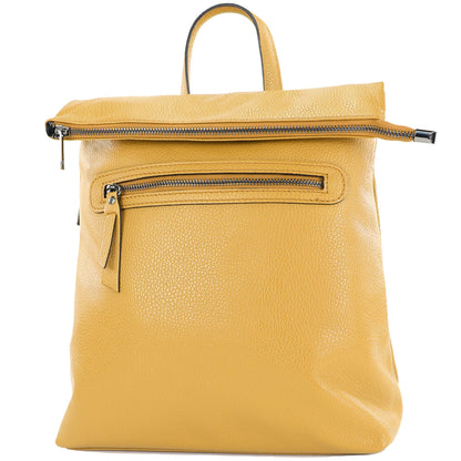 modamoda de - T235 - Damen Rucksack Tasche ital. Echtleder