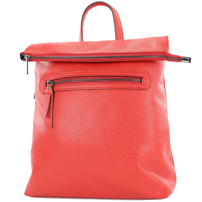 modamoda de - T235 - Damen Rucksack Tasche ital. Echtleder