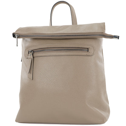 modamoda de - T235 - Damen Rucksack Tasche ital. Echtleder