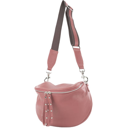 modamoda de - T236 - Umhängetasche Klein Small aus  ital. Leder