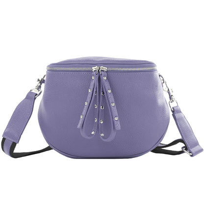 modamoda de - T236 - Umhängetasche Klein Small aus  ital. Leder