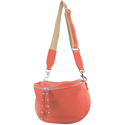 modamoda de - T236 - Umhängetasche Klein Small aus  ital. Leder