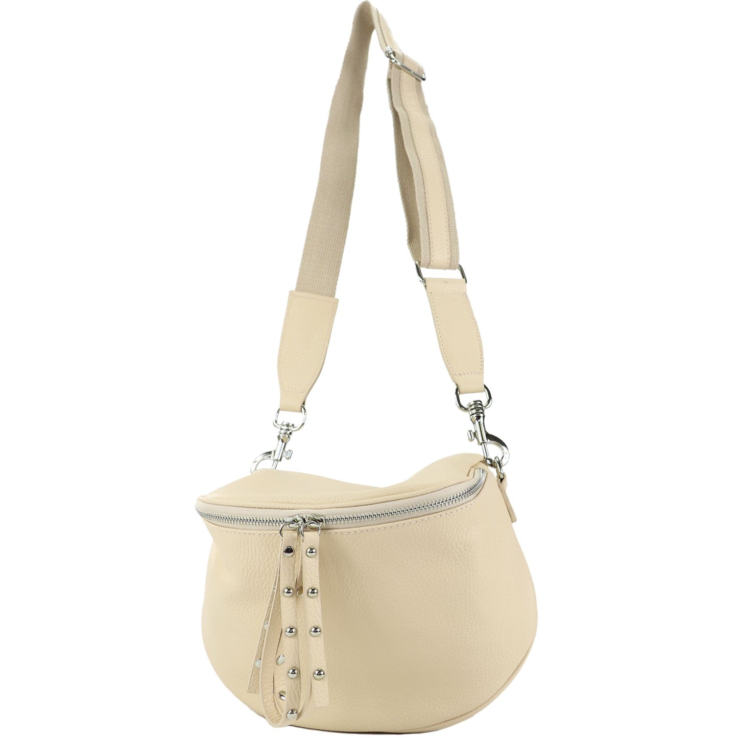 modamoda de - T236 - Umhängetasche Klein Small aus  ital. Leder