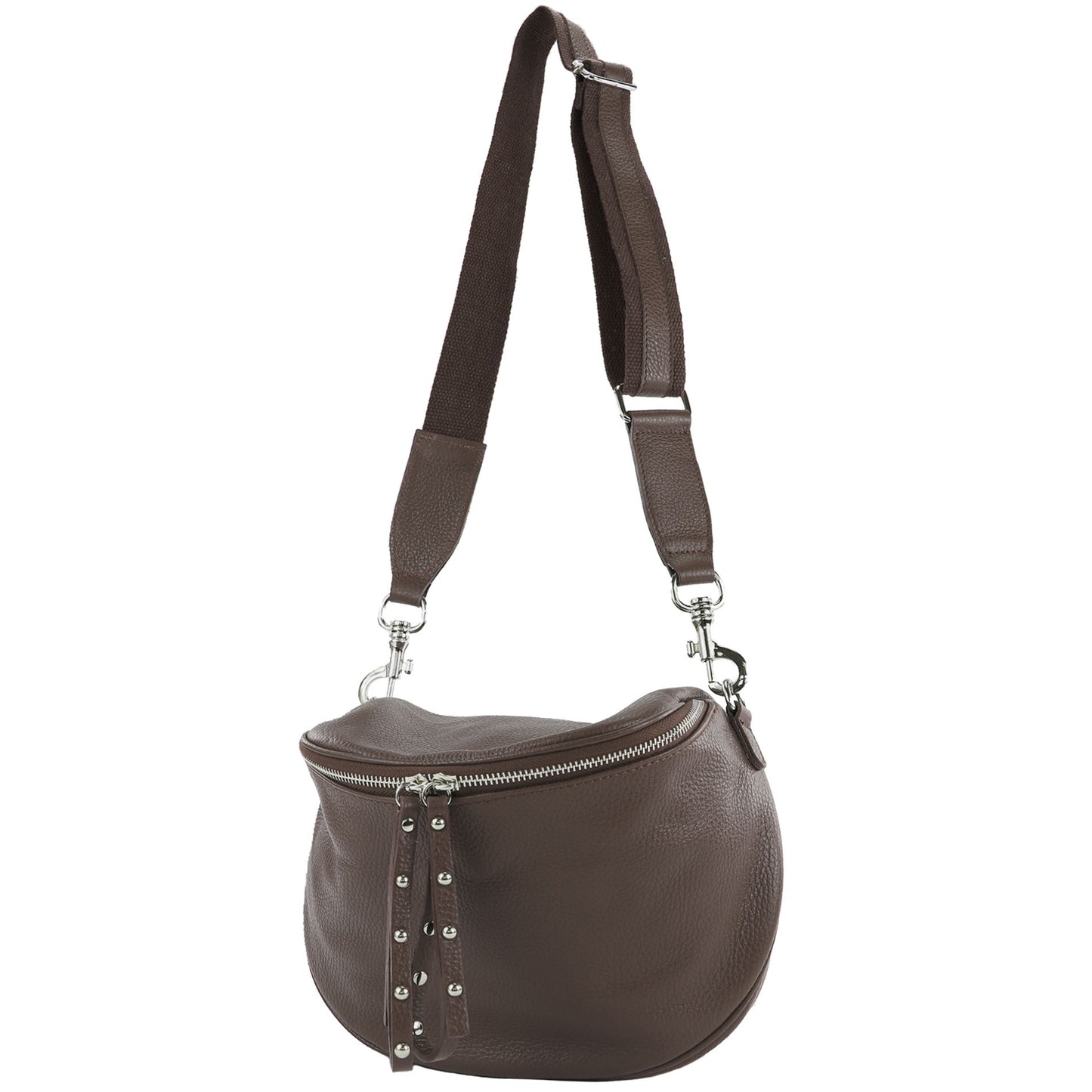 modamoda de - T236 - Umhängetasche Klein Small aus  ital. Leder