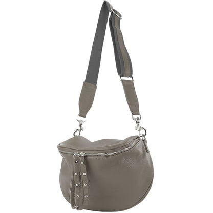 modamoda de - T236 - Umhängetasche Klein Small aus  ital. Leder