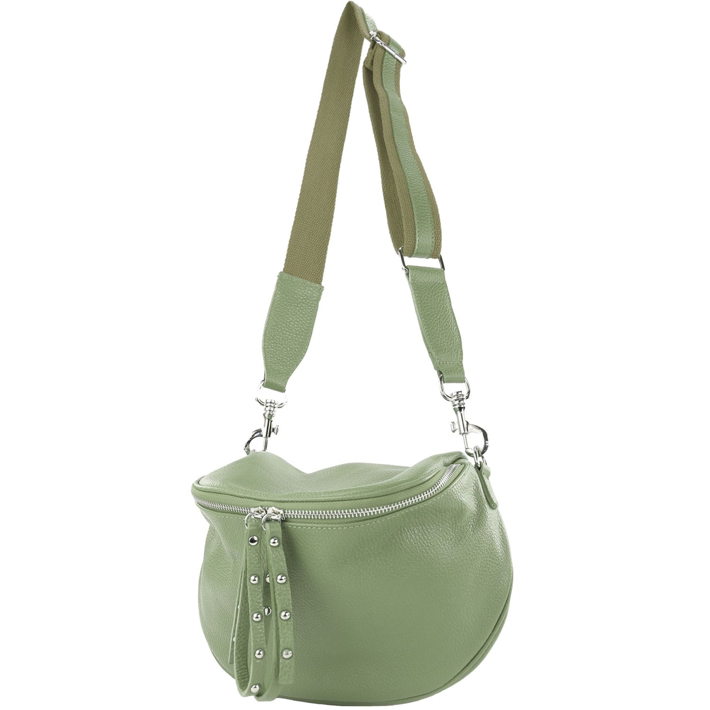 modamoda de - T236 - Umhängetasche Klein Small aus  ital. Leder