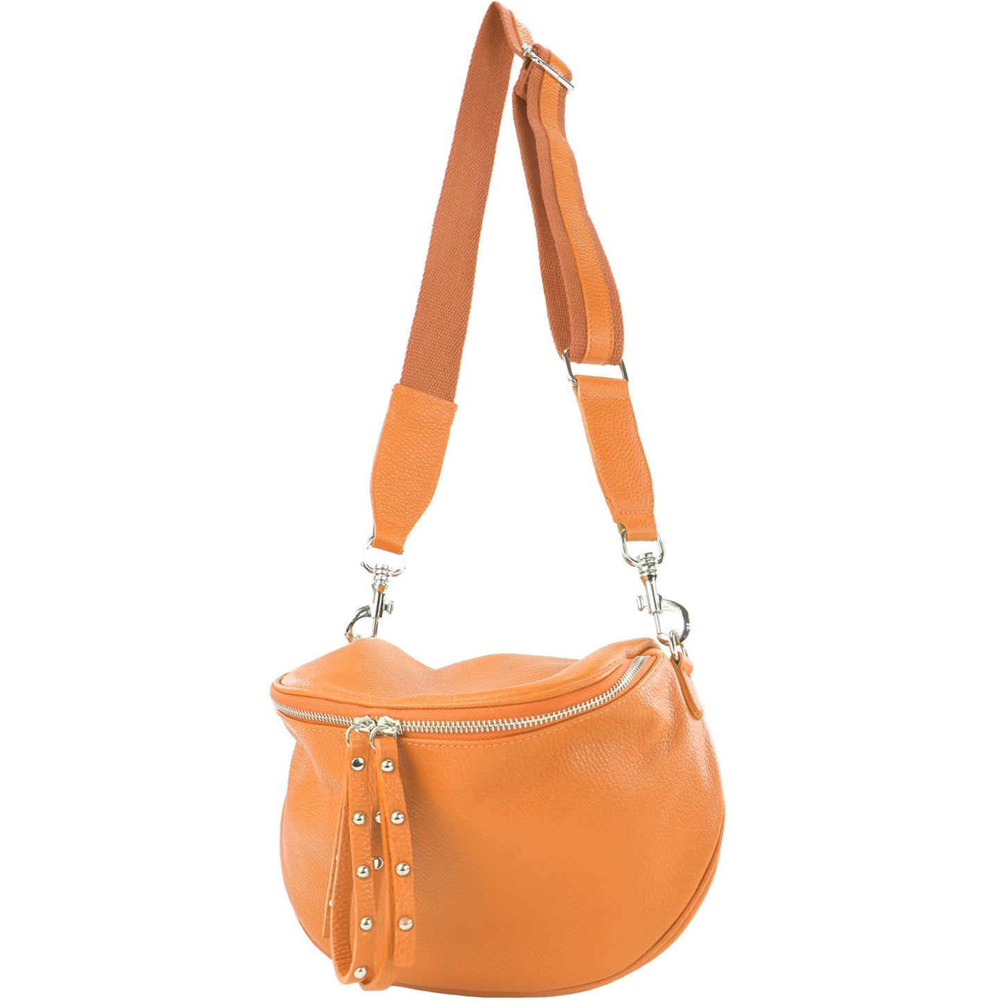 modamoda de - T236 - Umhängetasche Klein Small aus  ital. Leder