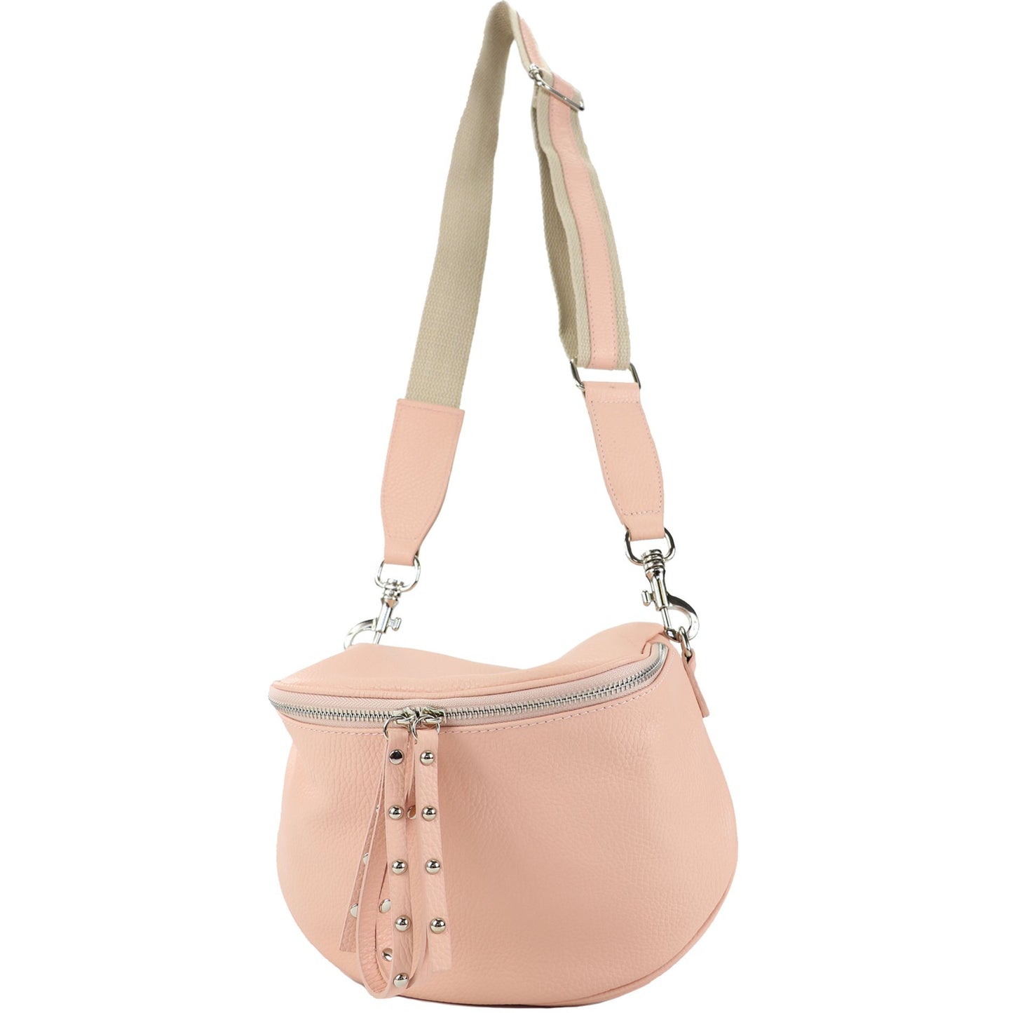 modamoda de - T236 - Umhängetasche Klein Small aus  ital. Leder