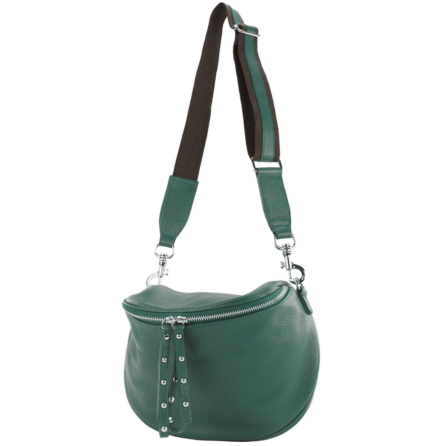 modamoda de - T236 - Umhängetasche Klein Small aus  ital. Leder