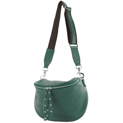 modamoda de - T236 - Umhängetasche Klein Small aus  ital. Leder