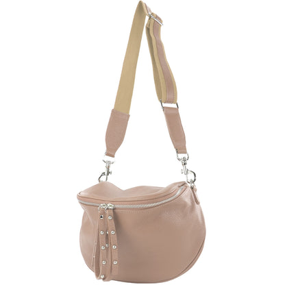 modamoda de - T236 - Umhängetasche Klein Small aus  ital. Leder