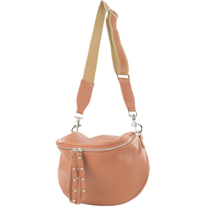 modamoda de - T236 - Umhängetasche Klein Small aus  ital. Leder