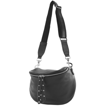 modamoda de - T236 - Umhängetasche Klein Small aus  ital. Leder