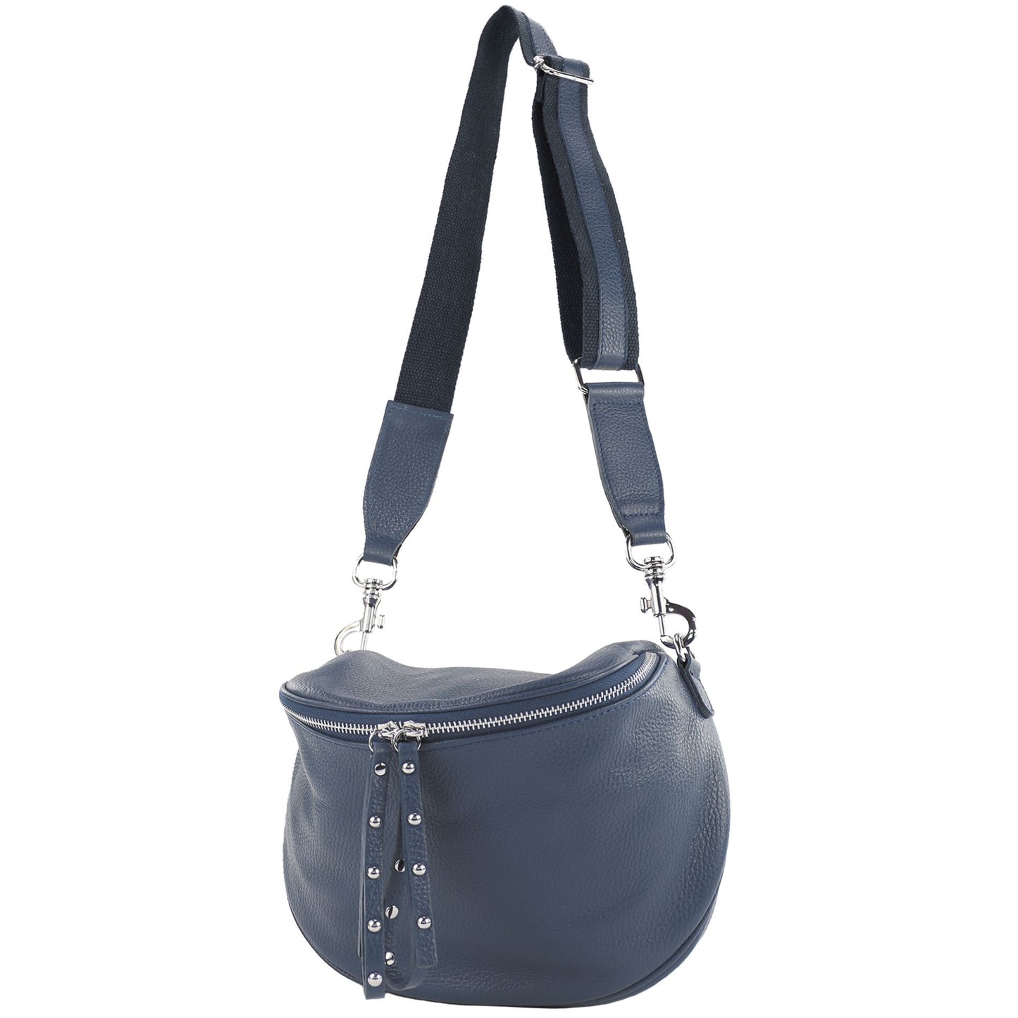 modamoda de - T236 - Umhängetasche Klein Small aus  ital. Leder
